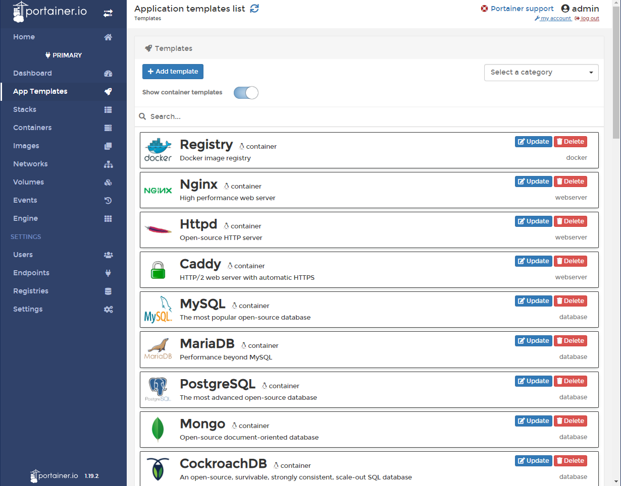 Application Templates